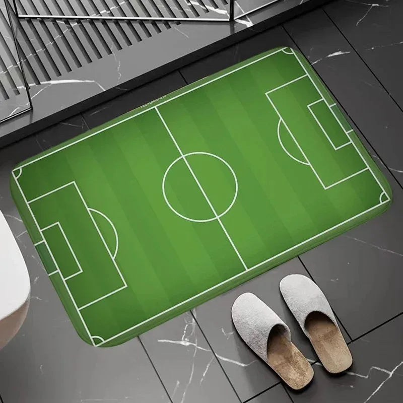 VIKAMA Soccer Field Non-Slip Door Mat