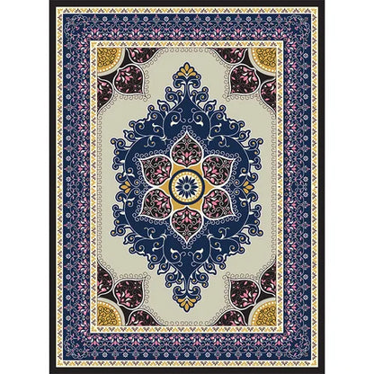 American Retro Minimalist Washable Non-Slip Area Rug