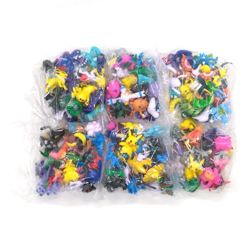 Pokemon Pikachu PVC Mini Figure Set 24 Pieces