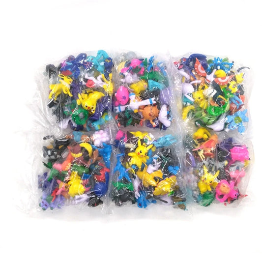 Pokemon Pikachu PVC Mini Figure Set 24 Pieces