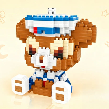 Disney LinaBell StellaLou Winnie Building Blocks Toy Set
