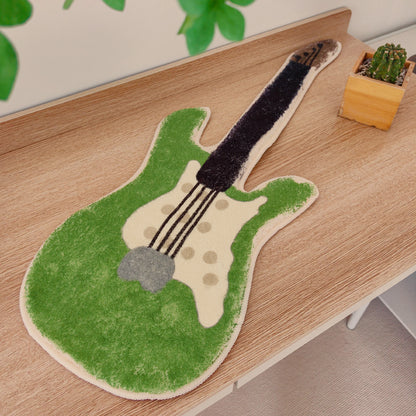 Guitar-shaped kids non-slip floor mat