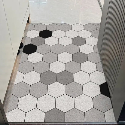 PVC washable anti-dirt cartoon door mat