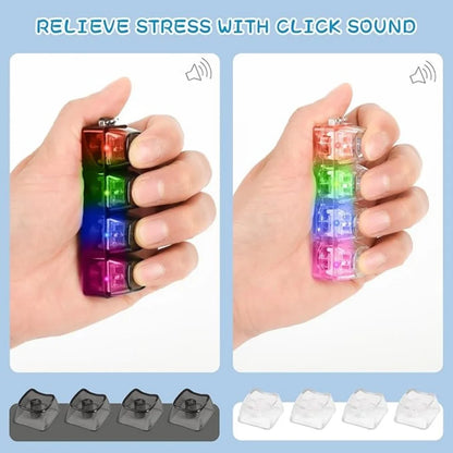Light Up Keyboard Keychain