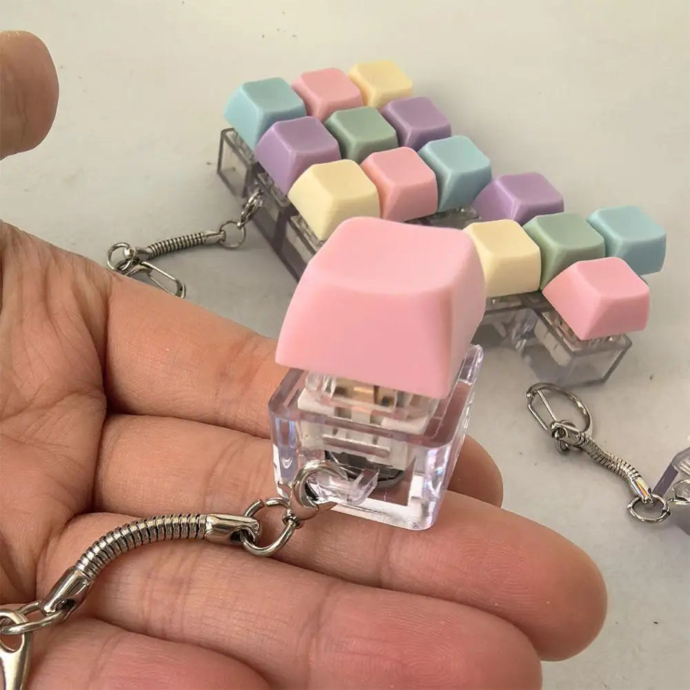 Mechanical Keyboard Fidget Keychain