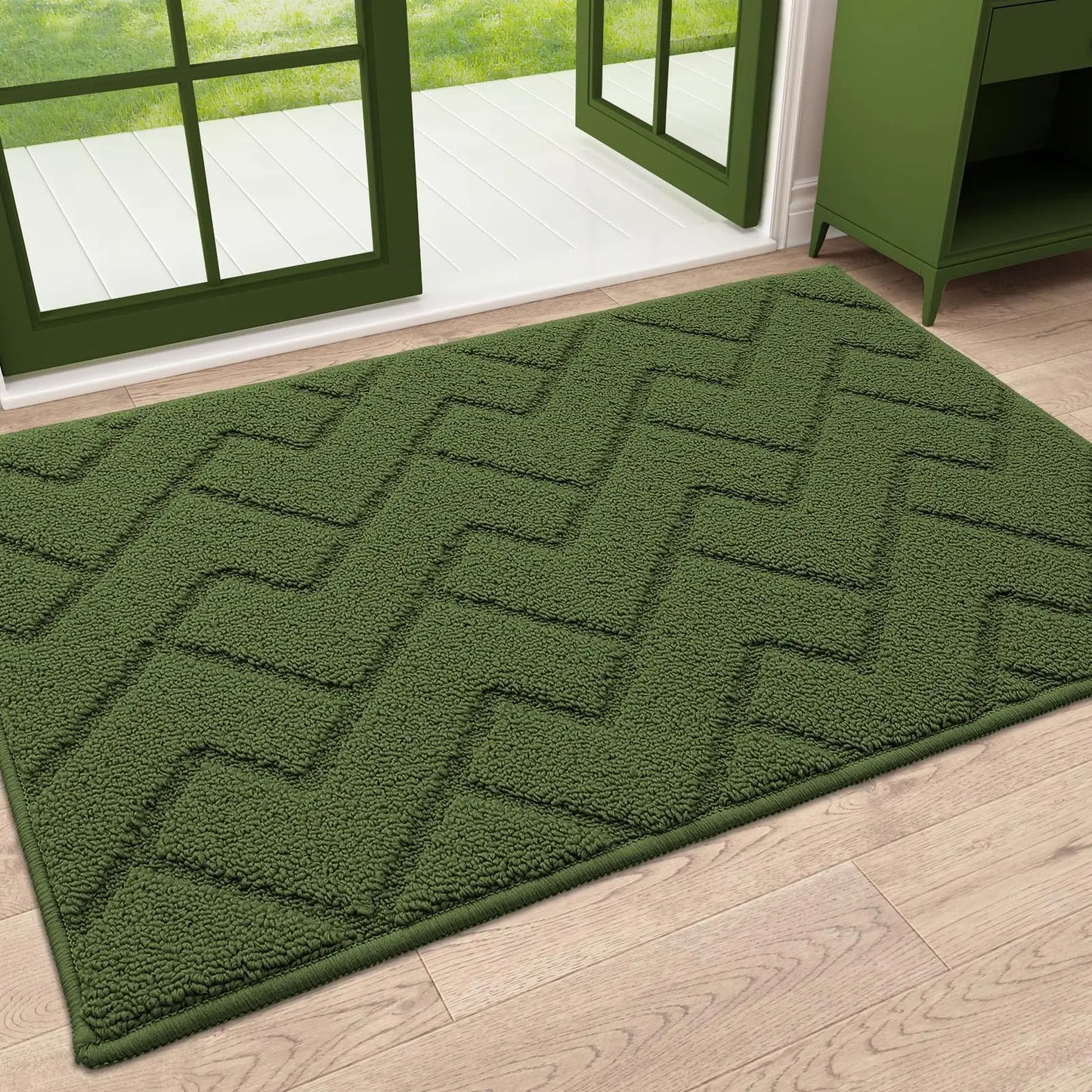 Olanly Washable Non-Slip Entry Door Mat