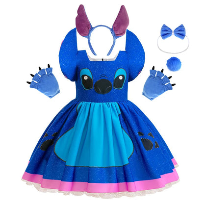 Disney Stitch Baby Role Play Costume Dress Set