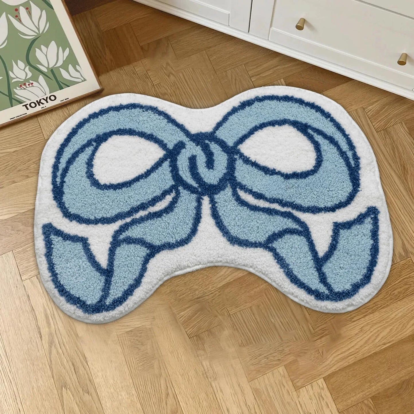VIKAMA Creative Bow Area Rug