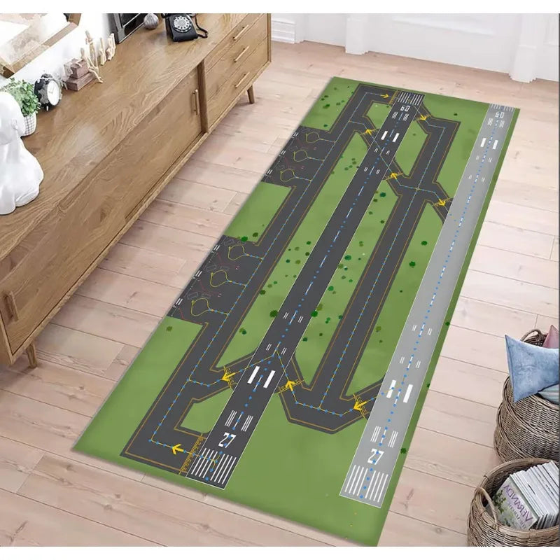 Runway road kids climbing play rug