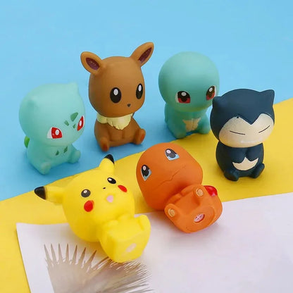 Pokemon Pikachu Bath Toy Set 6PCS