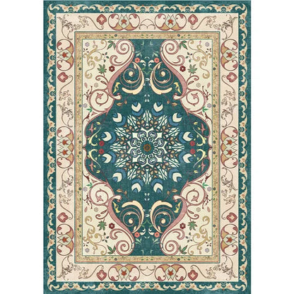 American Retro Minimalist Washable Non-Slip Area Rug