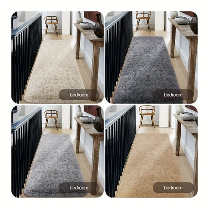 VIKAMA Plush Fluffy Bedroom Area Rug