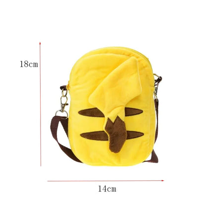 Pokemon Character Plush Backpack Anime Shoulder Bag Toy
