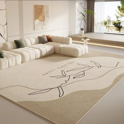 VIKAMA Luxury Cream Sandblasted Carpet