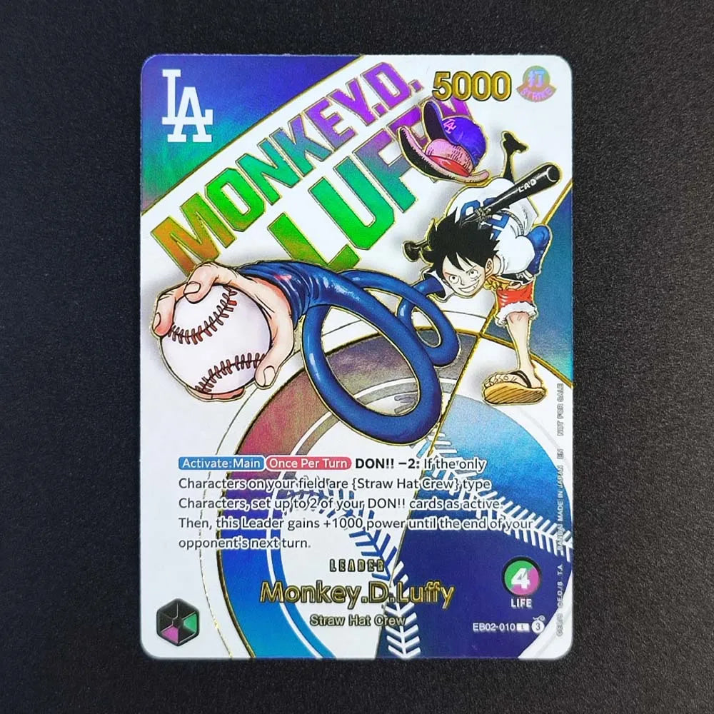 One Piece Dodgers Luffy Ace EB02 010 Foil Promo Card