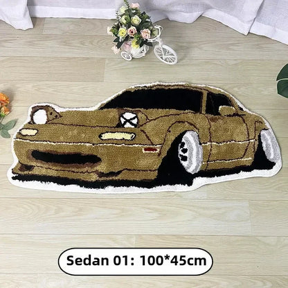 New Plush Carpet Floor Mat Non-Slip Bedroom Living Room Kitchen Bathroom Entry Mat