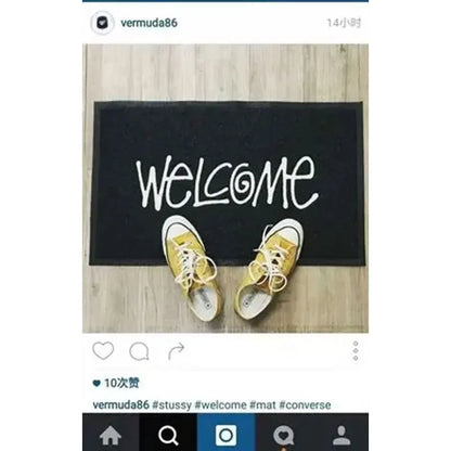 PVC Welcome Non-Slip Door Mat