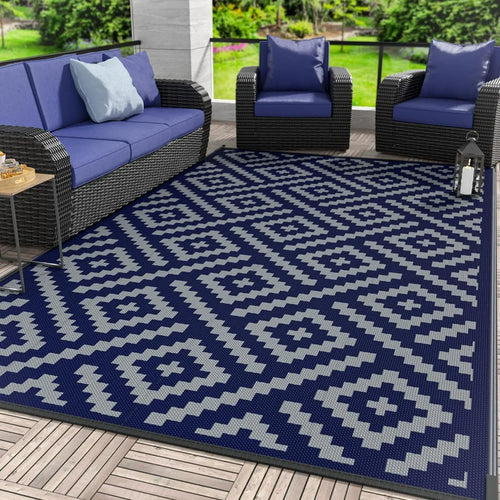 VIKAMA Outdoor Camping Picnic Carpet Moisture-Proof Washable Easy-Clean Floor Mat