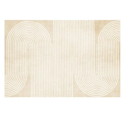 Japanese Minimalist Plush Non-Slip Area Rug
