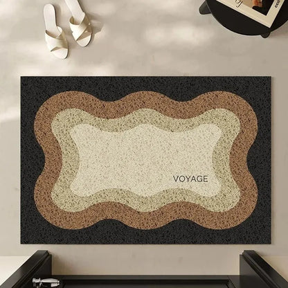 Modern Geometric Abstract Floor Mat