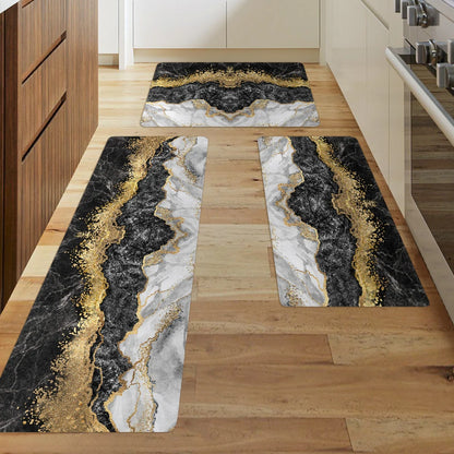 Kitchen Rug Durable Waterproof Non-Slip Large Washable Entrance Doormat Home Floor Carpet House Hold Mat Home Decor