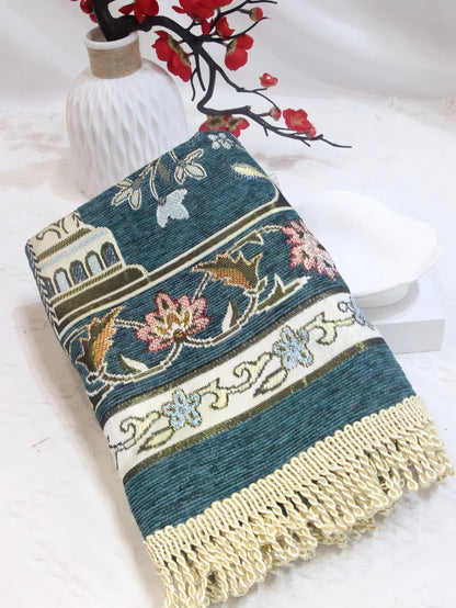 Soft padded portable prayer rug