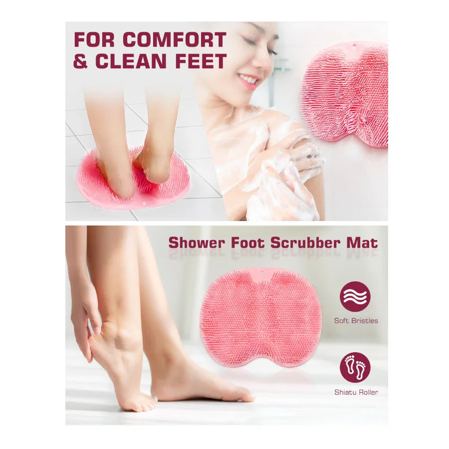 Shower Foot Scrubber Mat