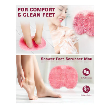 Shower Foot Scrubber Mat
