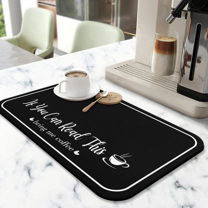 Absorbent Coffee Machine Drip Mat