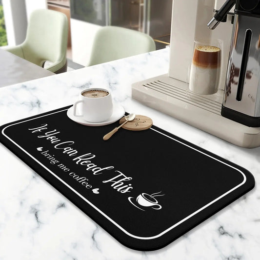 Absorbent Coffee Machine Drip Mat