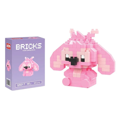 Disney Zootopia Small LinaBell Building Blocks Judy Nick Model Donald Duck Education Lotso Toys Mickey Mouse For Kids Birthday