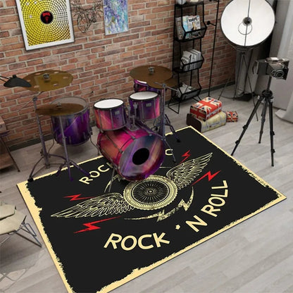 Electronic Drum Soundproofing Carpet Mat
