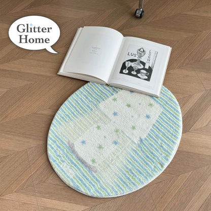 VIKAMA Star Desk Lamp Non-Slip Floor Mat
