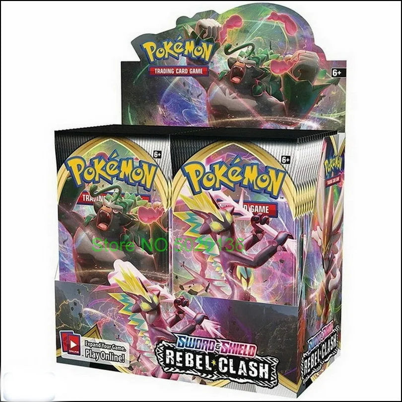 Pokemon Toys Mega Evolution Chaos Rising Booster Display Cards