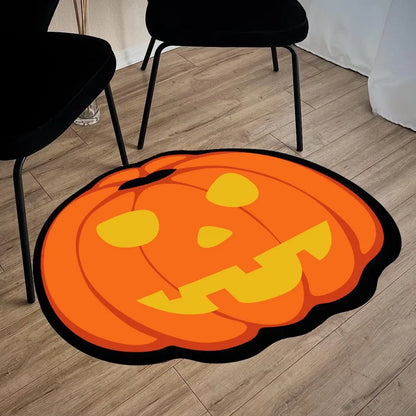 VIKAMA Halloween Ghost Imitation Cashmere Soft Area Rug