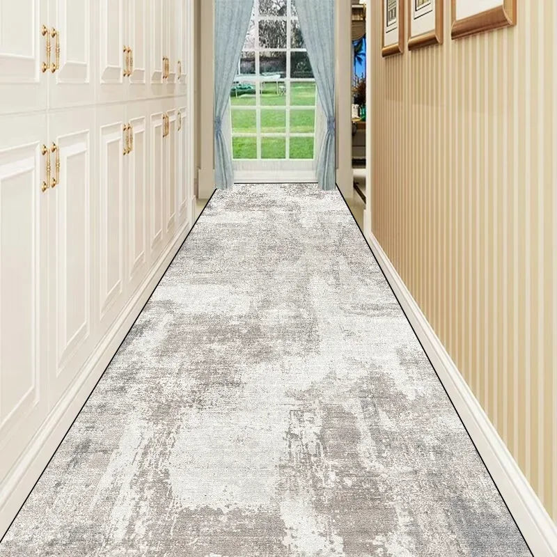 Nordic Abstract Long Corridor Runner Rug