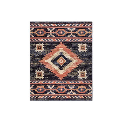 VIKAMA Moroccan Crystal Velvet Area Rug
