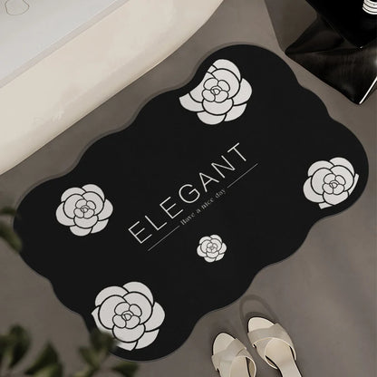 Luxury quick-dry non-slip bath mat
