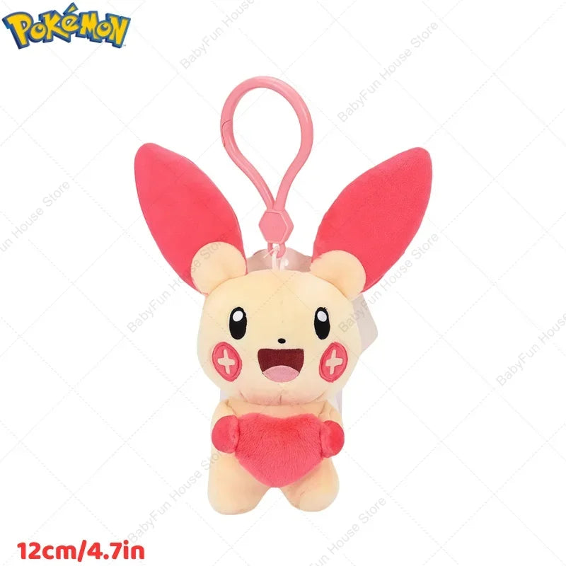 Pokemon Character Plush Toy Keychain Set
