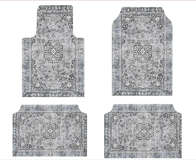 Bohemian American Retro Anti-Slip Washable Area Rug Set