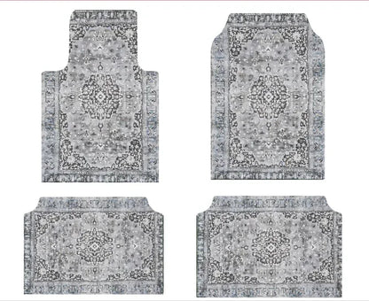 Bohemian American Retro Anti-Slip Washable Area Rug Set