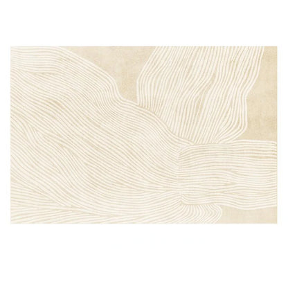 Japanese Minimalist Plush Non-Slip Area Rug