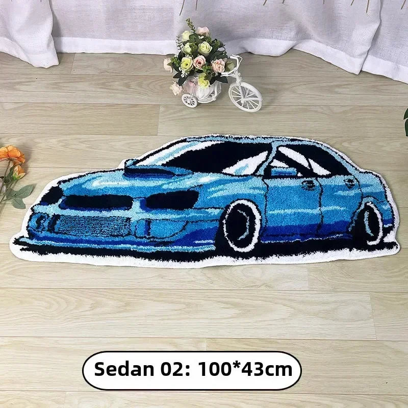 New Plush Carpet Floor Mat Non-Slip Bedroom Living Room Kitchen Bathroom Entry Mat