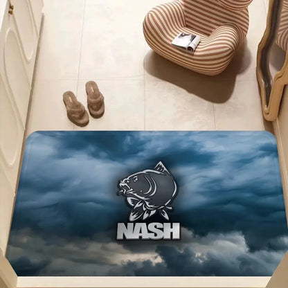 Nash Fishing Logo Anti-Slip Floor Mat