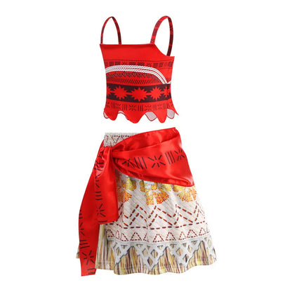 Disney Moana 2 Ocean Adventure Costume Dress For Girls