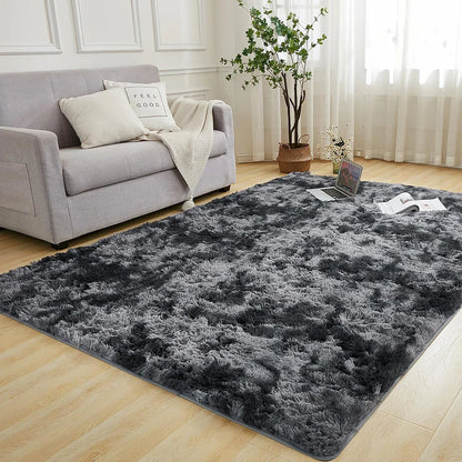 VIKAMA Minimalist Shaggy Soft Fluffy Area Rug