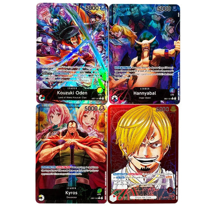 One Piece English Leader Character Card Collection Set