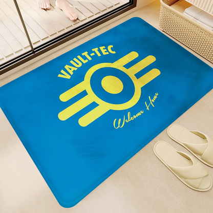 Gaming Logo Non-Slip Entrance Door Mat