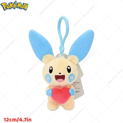 Pokemon Character Plush Toy Keychain Set