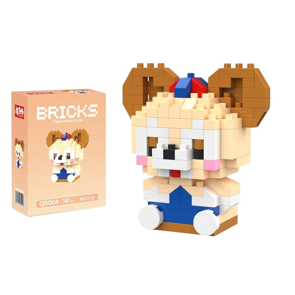 Disney Stitch Mini Building Blocks Kids DIY Toy Set